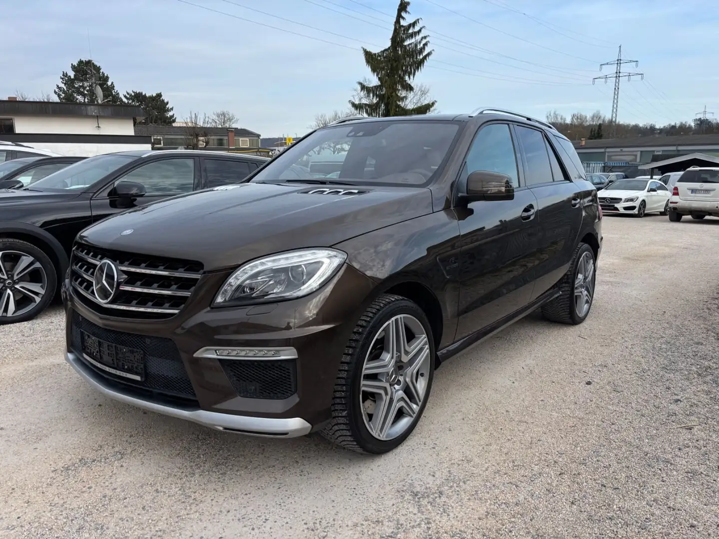 Mercedes-Benz ML 63 AMG Performance,Vollaustattung,Designo,TOP Marrón - 1