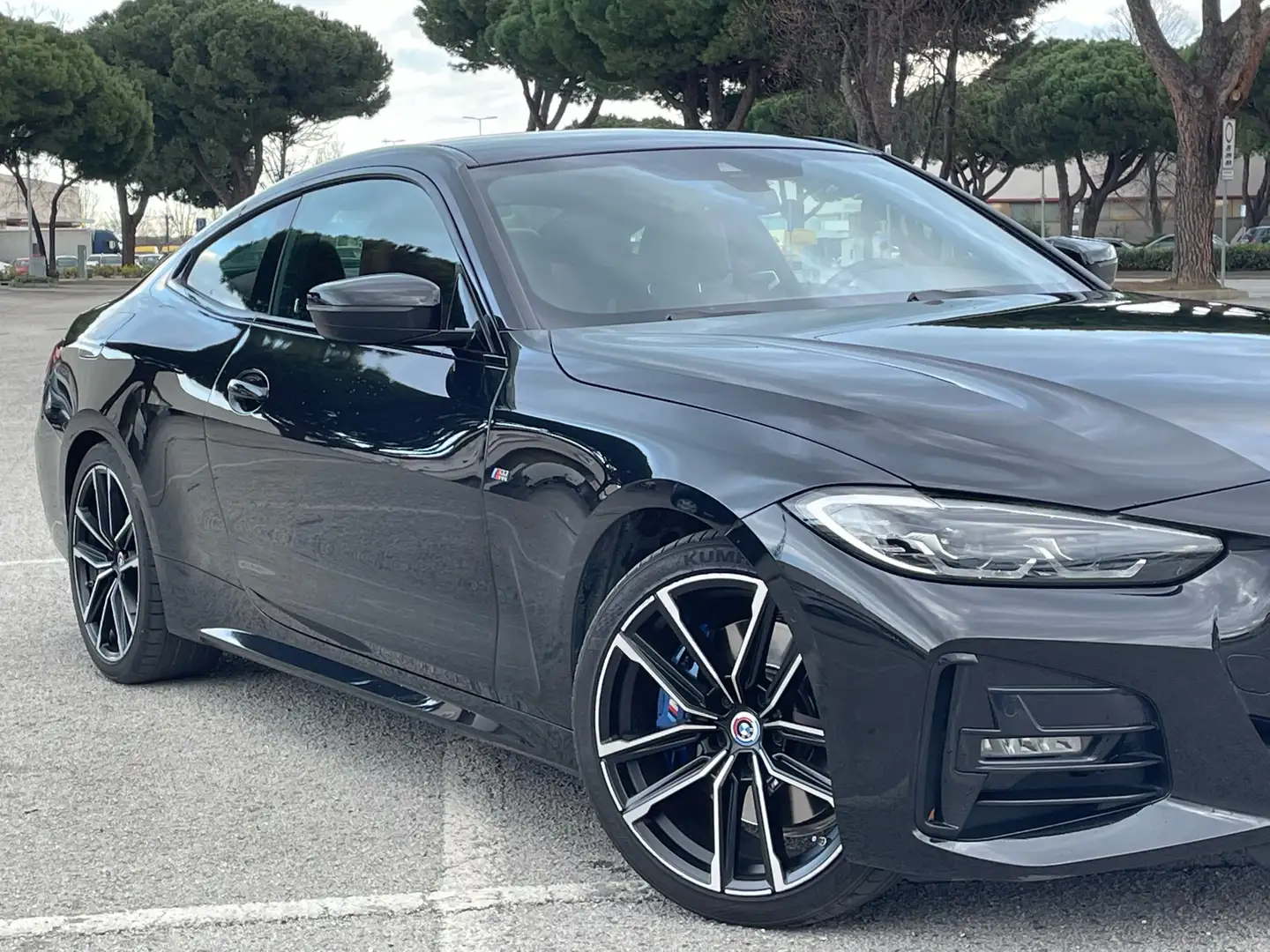 BMW 420 420d Coupe mhev 48V Msport auto Nero - 1