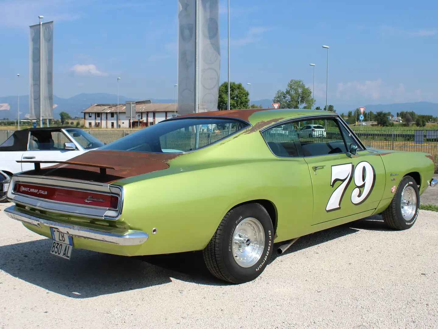 Plymouth Barracuda UNICA IN ITALIA Negro - 2