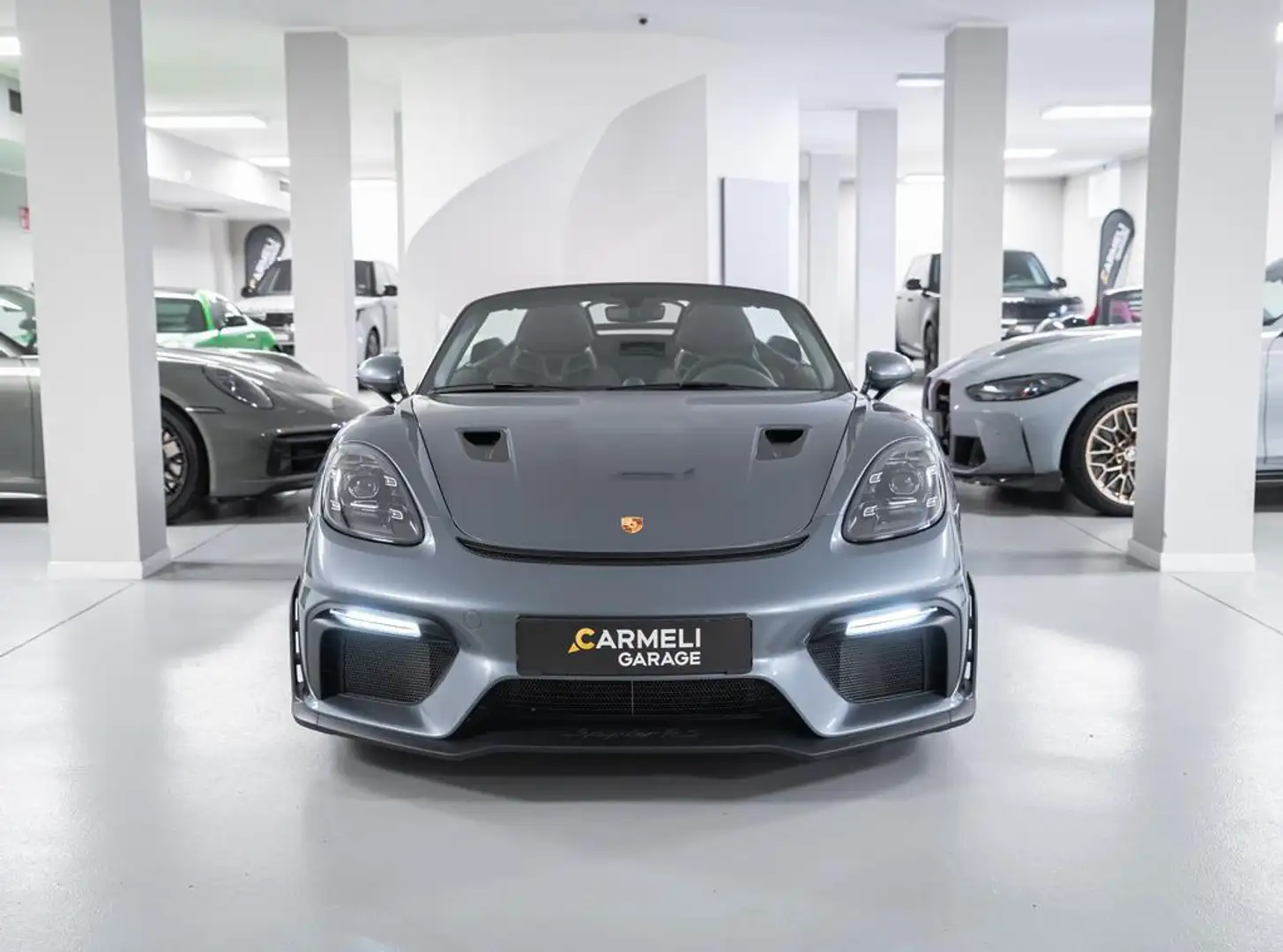Porsche Boxster 718 Spyder Rs PRONTA CONSEGNA-SOLLEV.ANTER. Grigio - 2