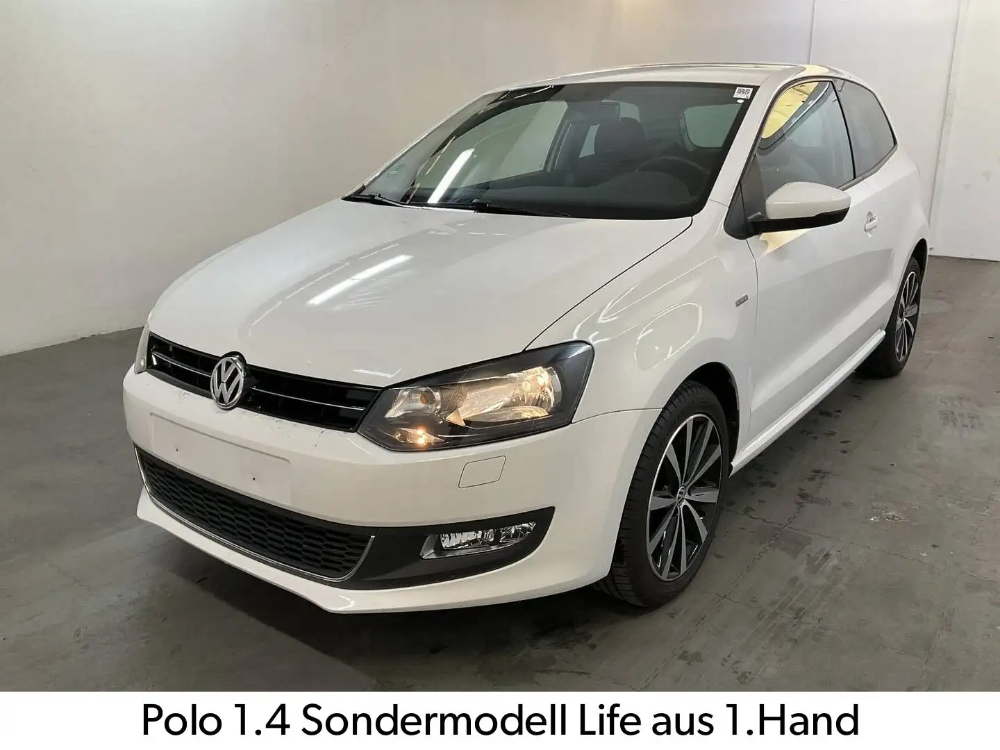 Volkswagen Polo V 1.4 Life 16 ALU NAVI SHZ PDC 3 türer 1.HD Blanc - 1