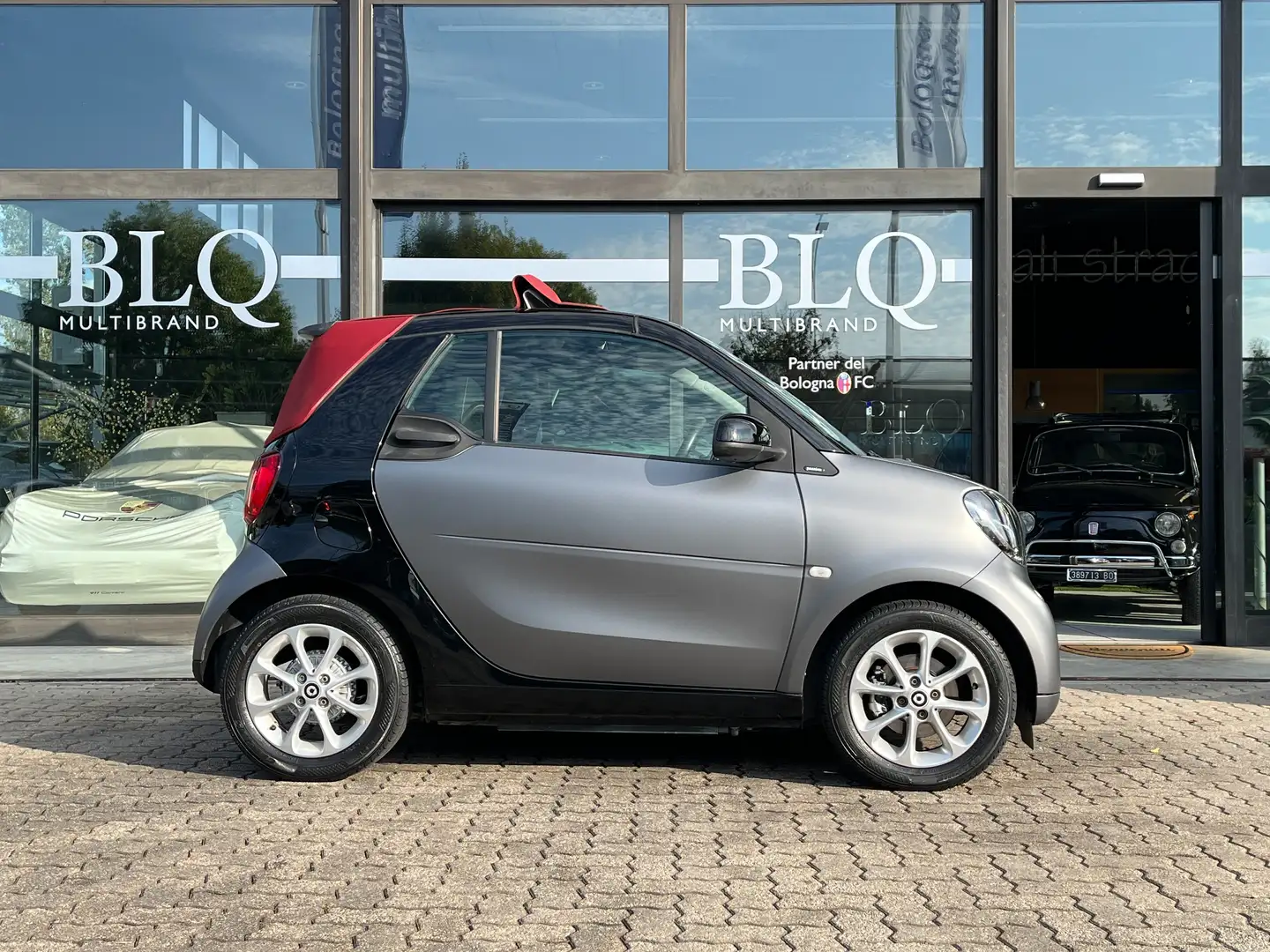 smart forTwo Cabrio eq Passion - NEOPATENTATI Grigio - 1
