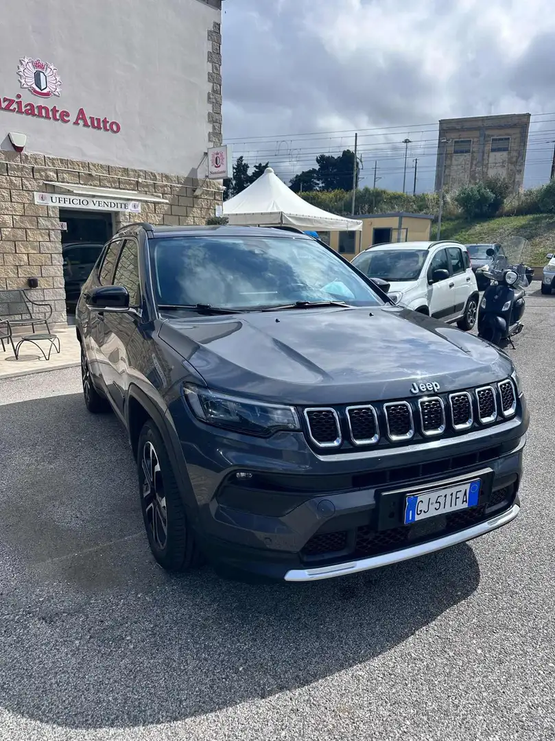 Jeep Compass 1.3 Turbo T4 150 CV aut. COME NUOVA Grigio - 1