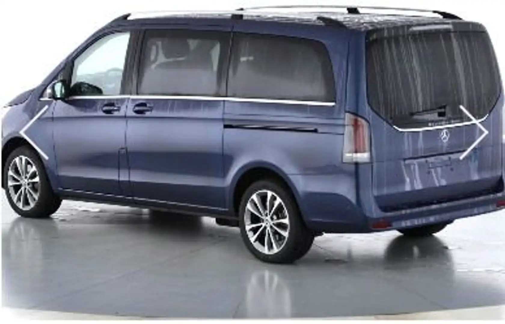 Mercedes-Benz V 250 d 4MATIC AVA L STHZG Multibeam Sound 360° Blau - 2