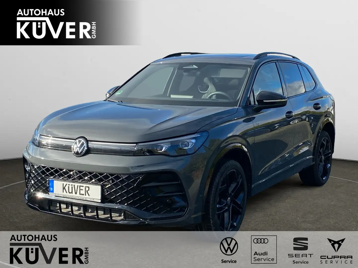 Volkswagen Tiguan R-Line 2,0 TDI DSG 4M+Navi+Pano+ACC+AHK Grau - 1