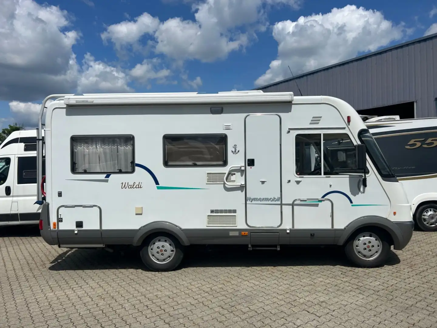 Hymer/Eriba B 534 /Markise /Solar /TV+SAT /Winterfest /Fiat Weiß - 2