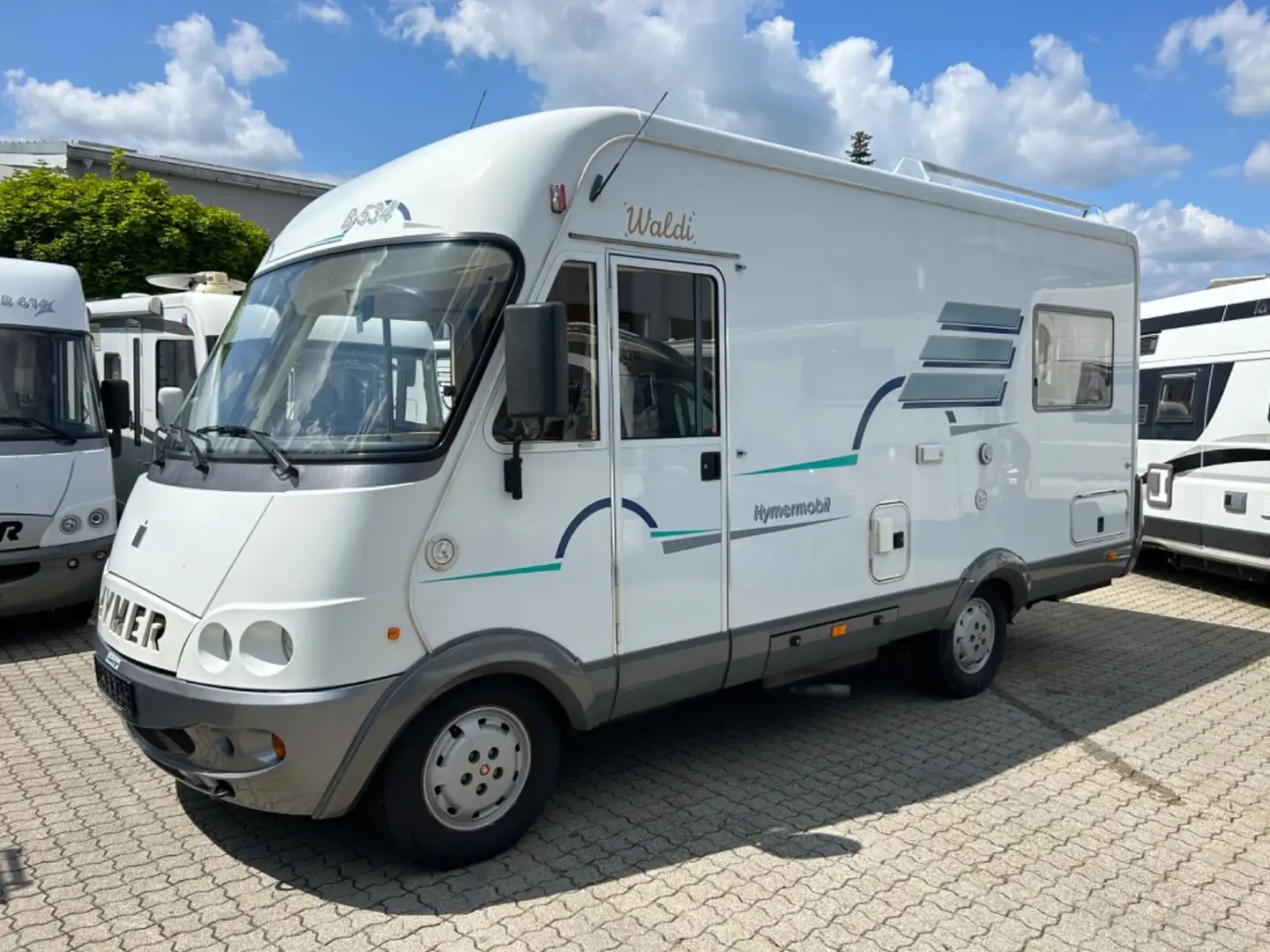 Hymer/Eriba B 534 /Markise /Solar /TV+SAT /Winterfest /Fiat Weiß - 1