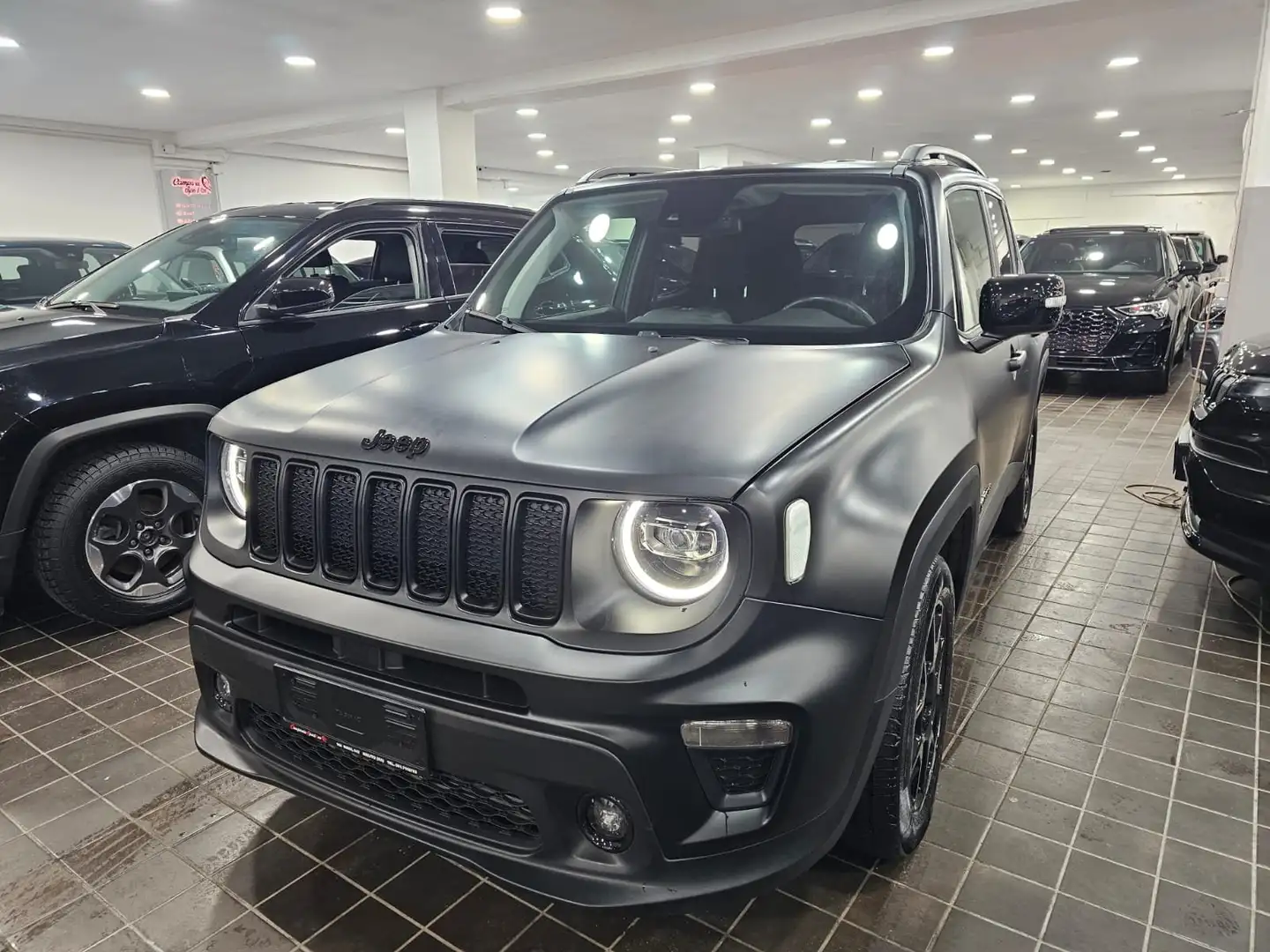 Jeep Renegade LIMITED BLACK LINE 1.6 MJT 120CV DCT - ITALIANA Nero - 1