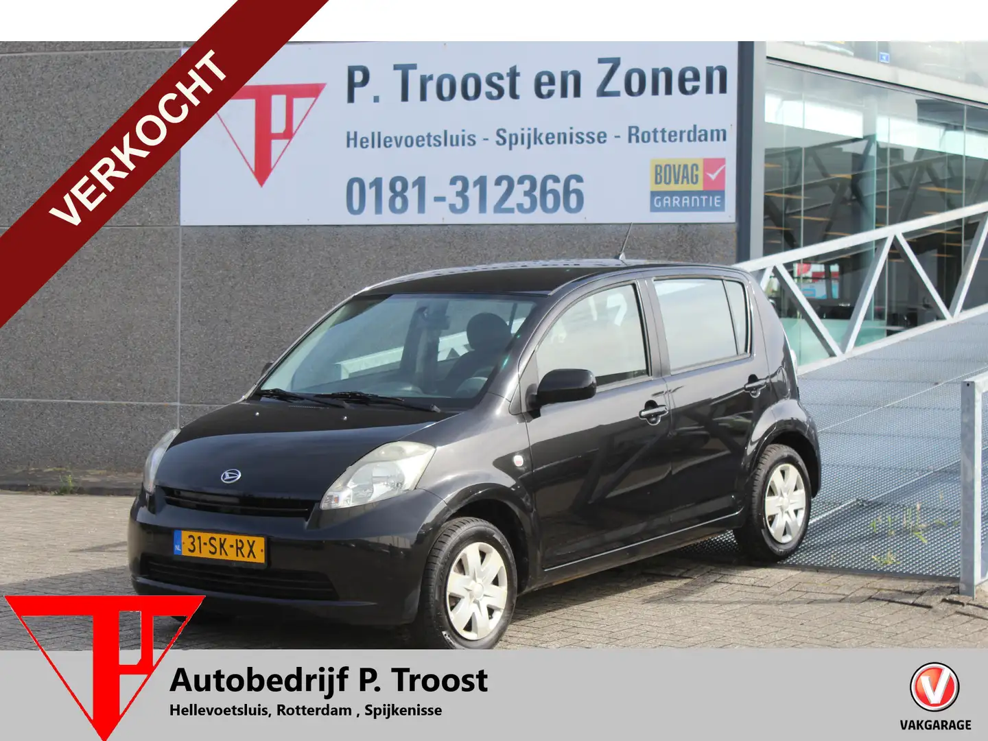 Daihatsu Sirion 2 1.0-12V Trend Radio-CD speler/Elektrische ramen/ Zwart - 1