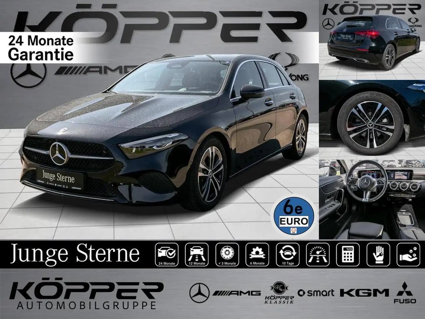 Mercedes-Benz A 180 Progressive Advanced Plus LED Kamera Fekete - 1