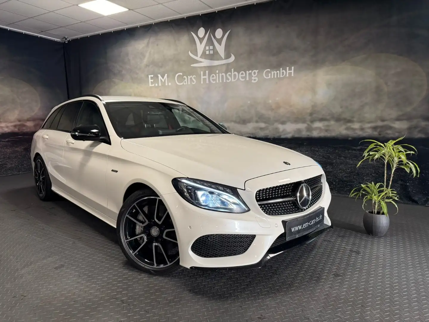Mercedes-Benz C 43 AMG / C 450 T AMG 4Matic Night LED Burmester Weiß - 1