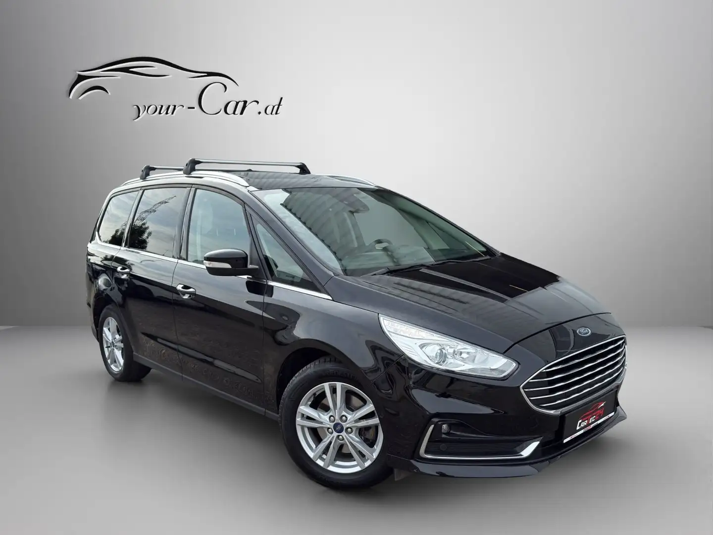 Ford Galaxy 2,0 EcoBlue Titanium Aut. *7-Sitzer, PANO, AMBI* Noir - 1