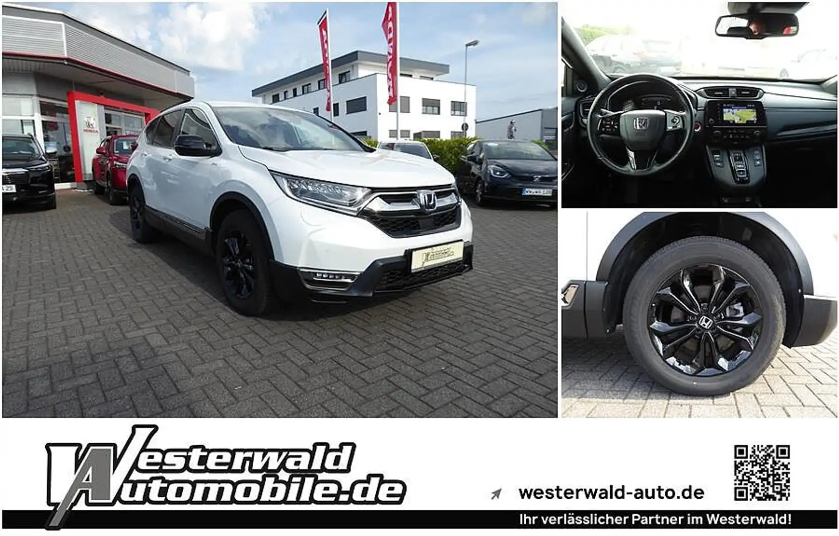 Honda CR-V e:HEV 2.0 i-MMD 4WD Sport Line Bianco - 2