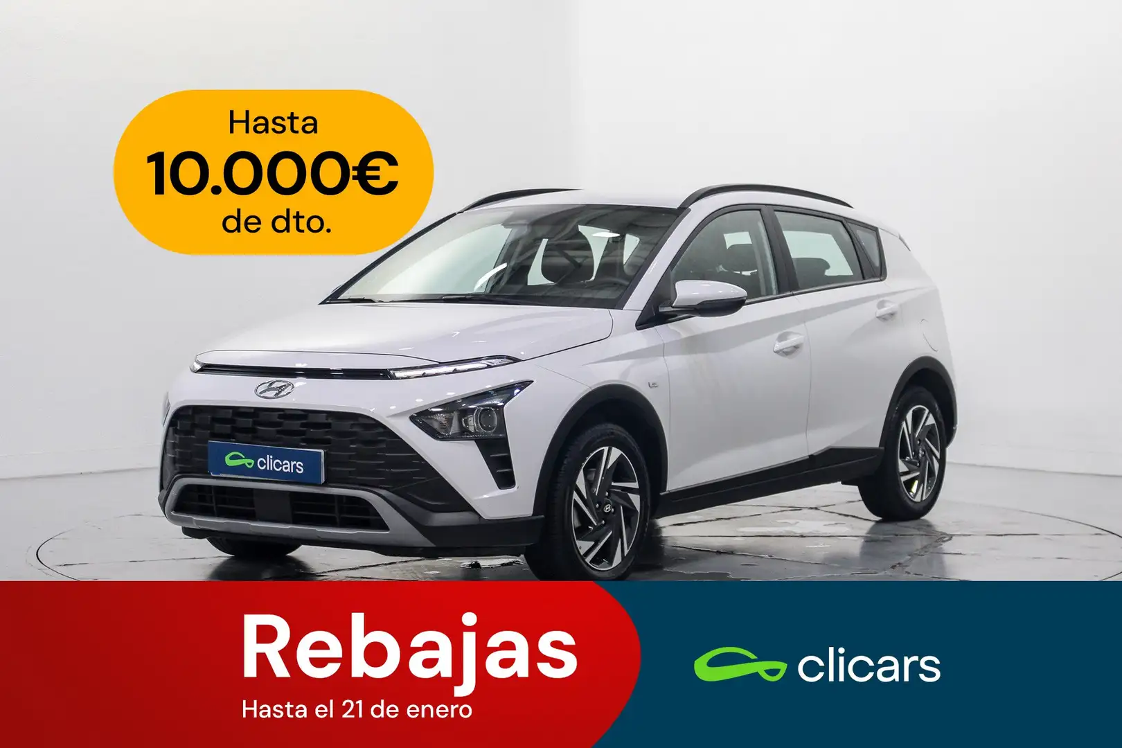 Hyundai BAYON 1.0 TGDI 48V Maxx Blanc - 1