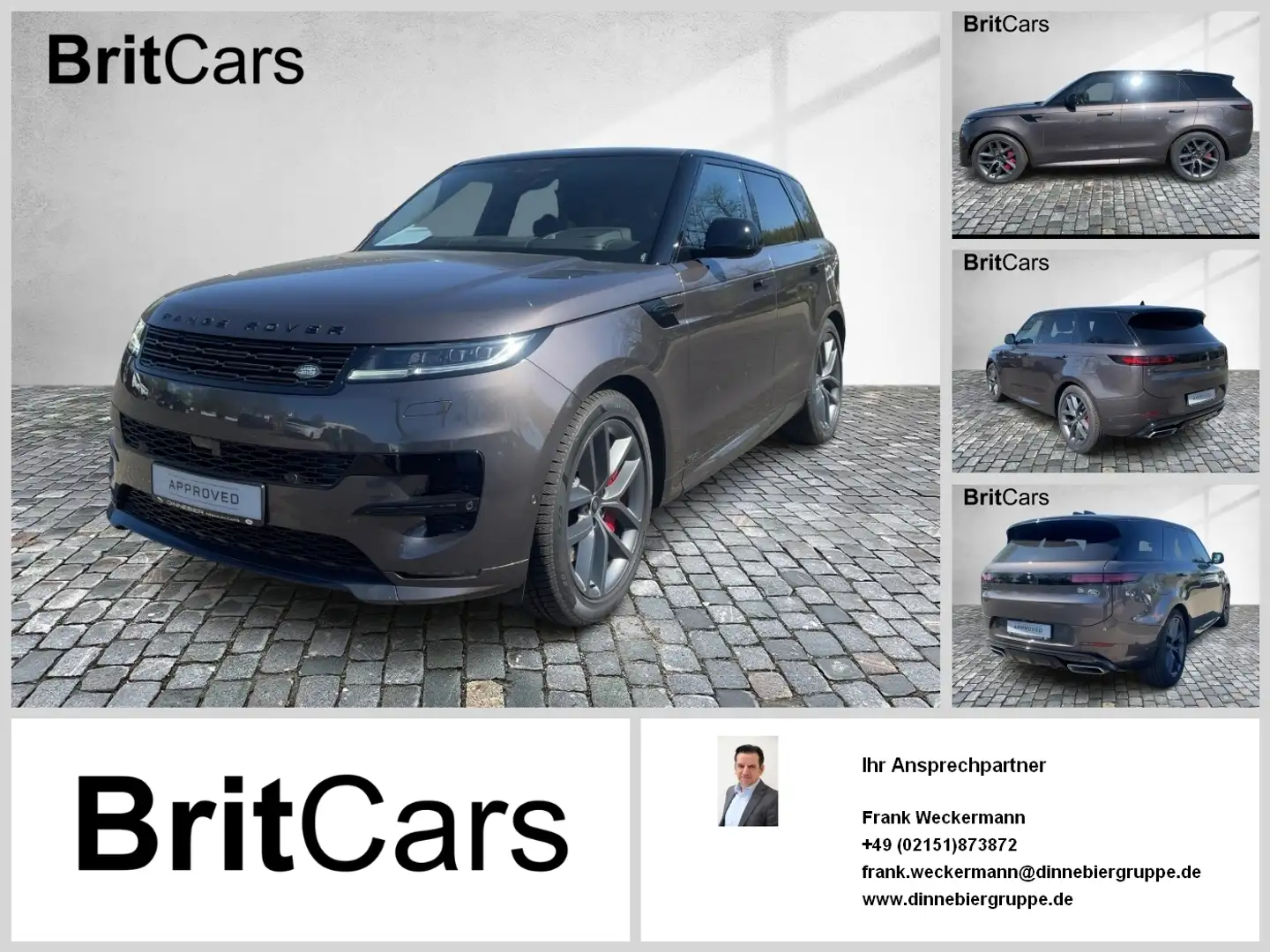 Land Rover Range Rover Sport P510e Autobiography Massage Grau - 1
