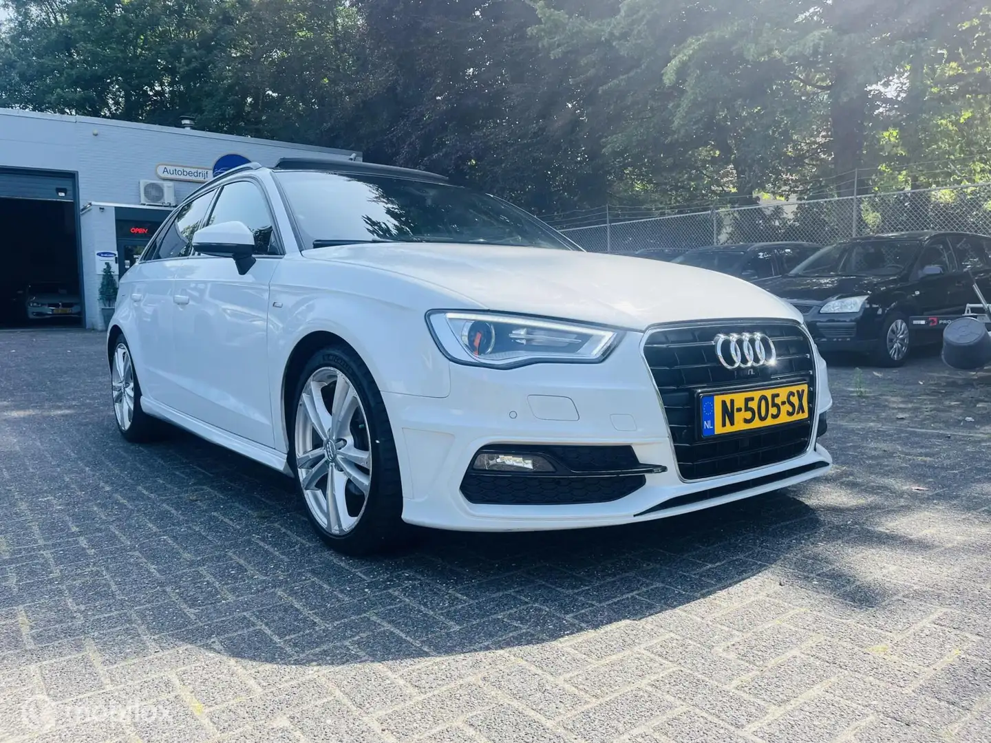 Audi A3 Sportback 1.6 TDI Sport Pro Line 3x S-Line / Pano- Blanc - 2