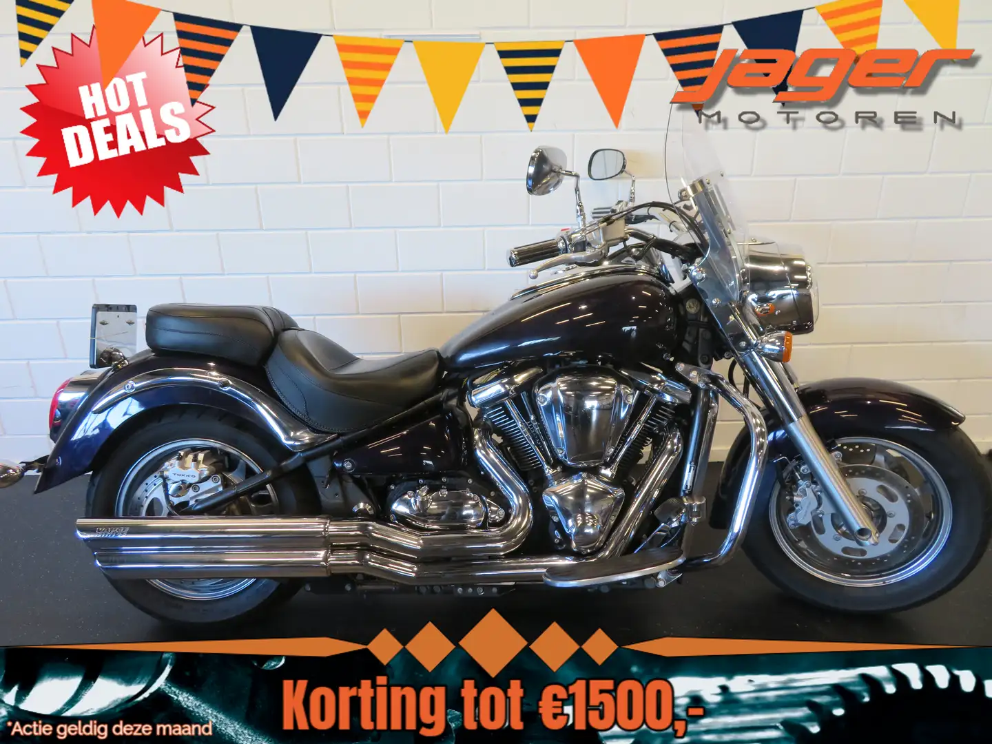 Kawasaki VN 2000 VULCAN CLASSIC SUPER FRAAI! Фіолетовий - 1