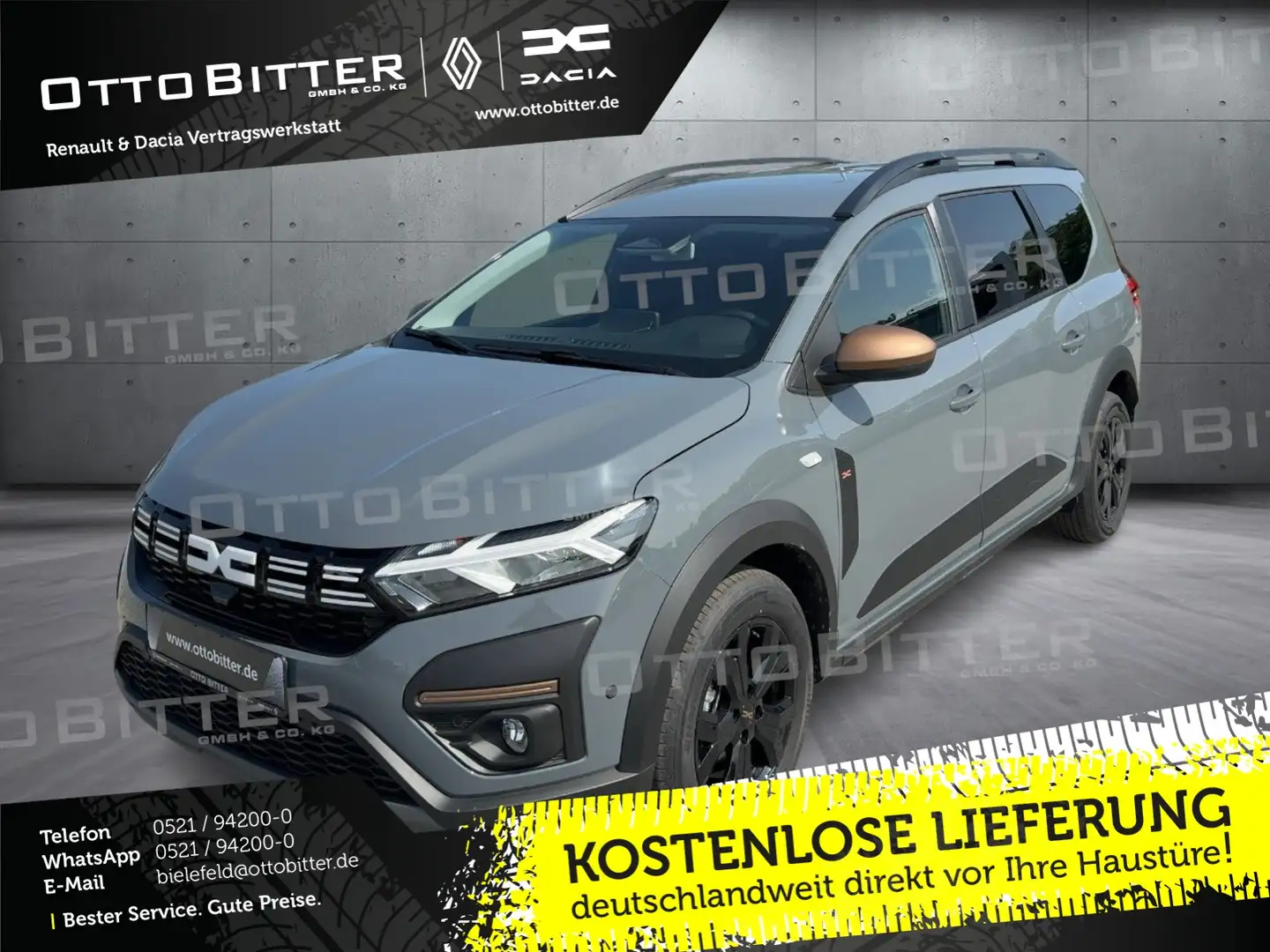 Dacia Jogger Extreme TCe110 5-Sitzer CITY-PAKET Šedá - 1