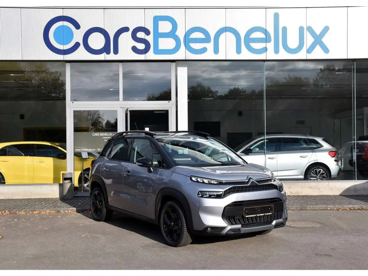 Citroen C3 Aircross 1.2 PureTech 110 MAX LANE HUD GRIP CAM JA17 1MAIN Argent - 1