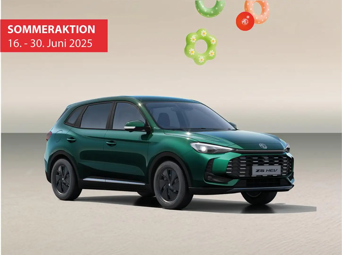 MG ZS Hybrid+ Standard 💥 SOMMERAKTION 💥 91522 Ansbach Grün - 1