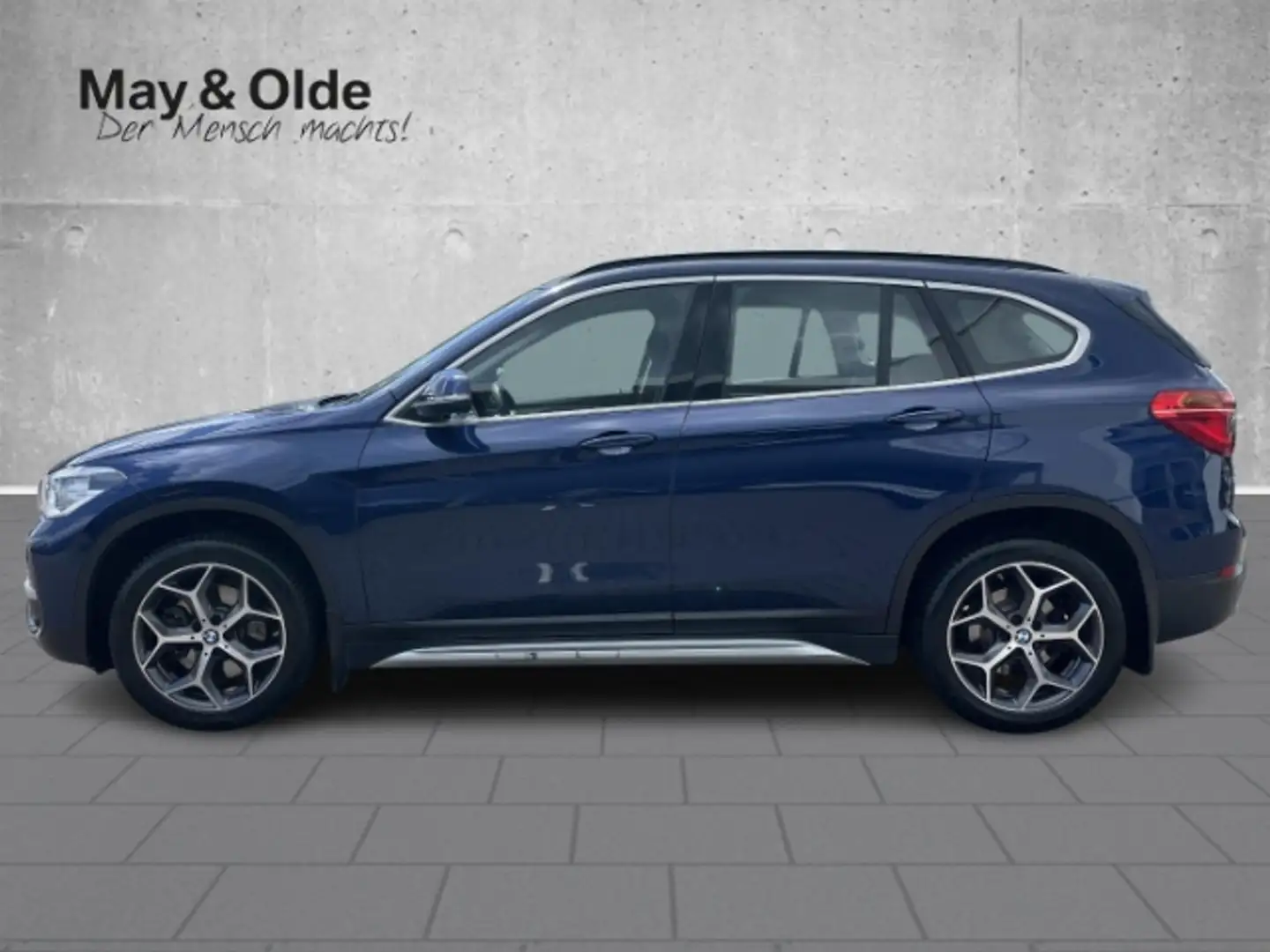 BMW X1 20d xDrive Aut. xLine LED Navi HuD Kamera AHK Blau - 2