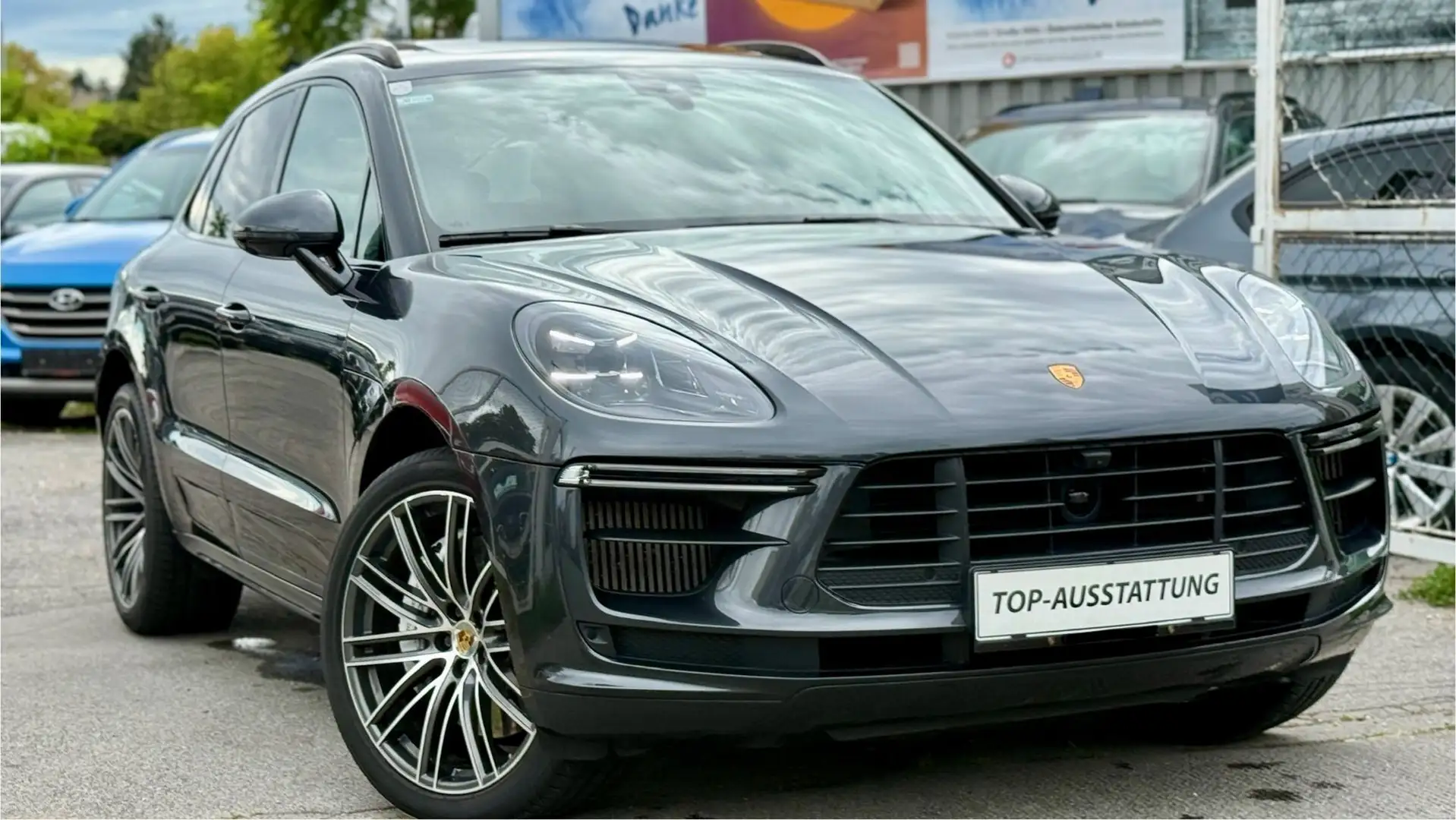 Porsche Macan Turbo II Facelift *Mega-Ausstattung Grau - 2