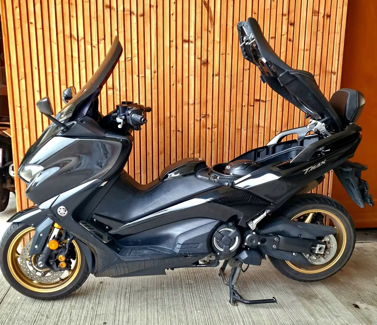 Yamaha TMAX 530 akrapovic titanium Noir - 1