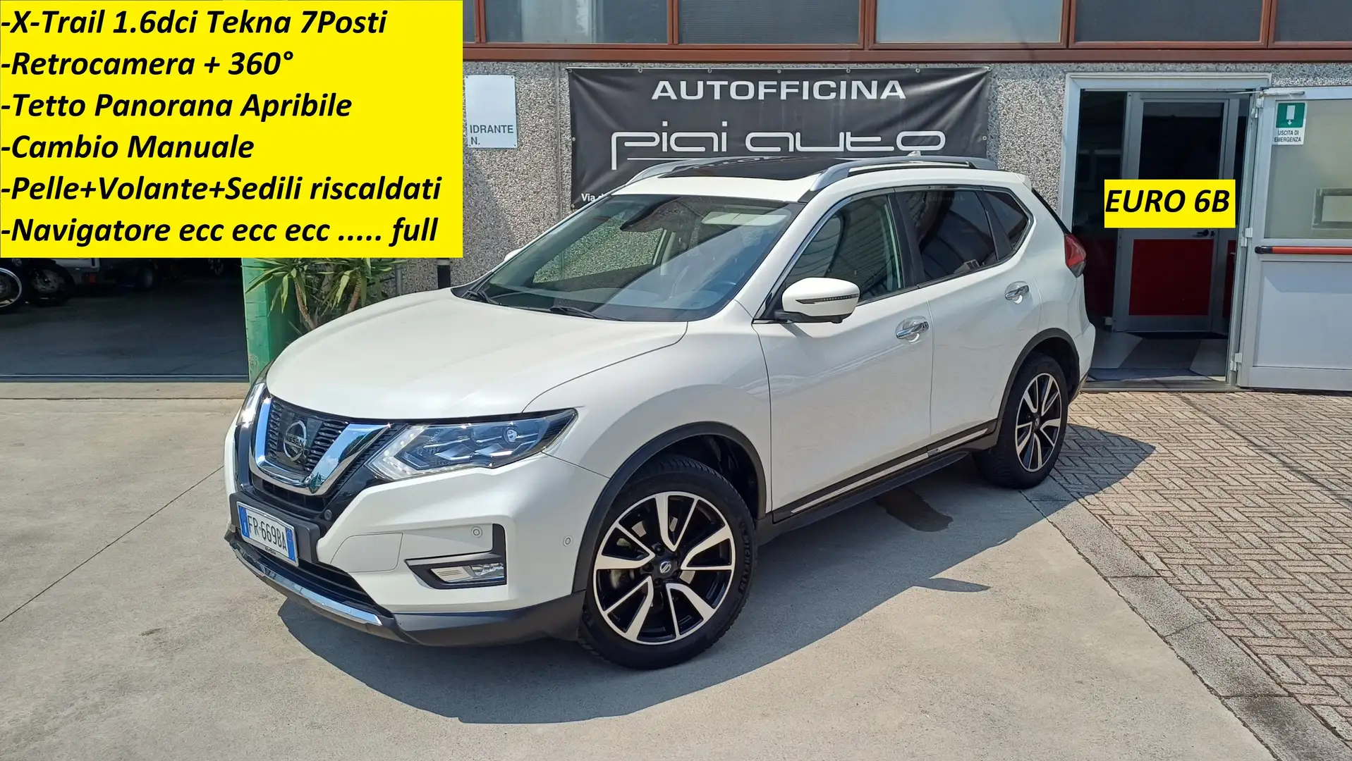 Nissan X-Trail 1.6 dci Tekna 2wd 7posti ok Neopatentati Blanc - 1