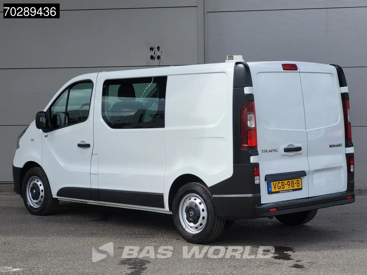 Renault Trafic 95pk Dubbel Cabine L1H1 LED Navi Airco Cruise Park Wit - 2