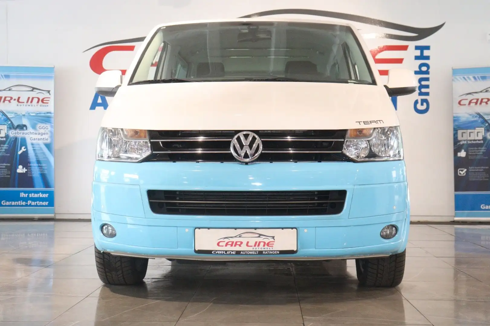 Volkswagen T5 Multivan *Automatik*Leder*Navi*Tisch*AHK 2,5t Blanc - 2