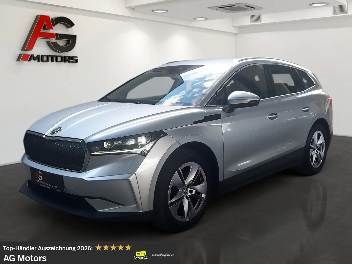 Skoda Enyaq iV 80 82kWh Silber - 1