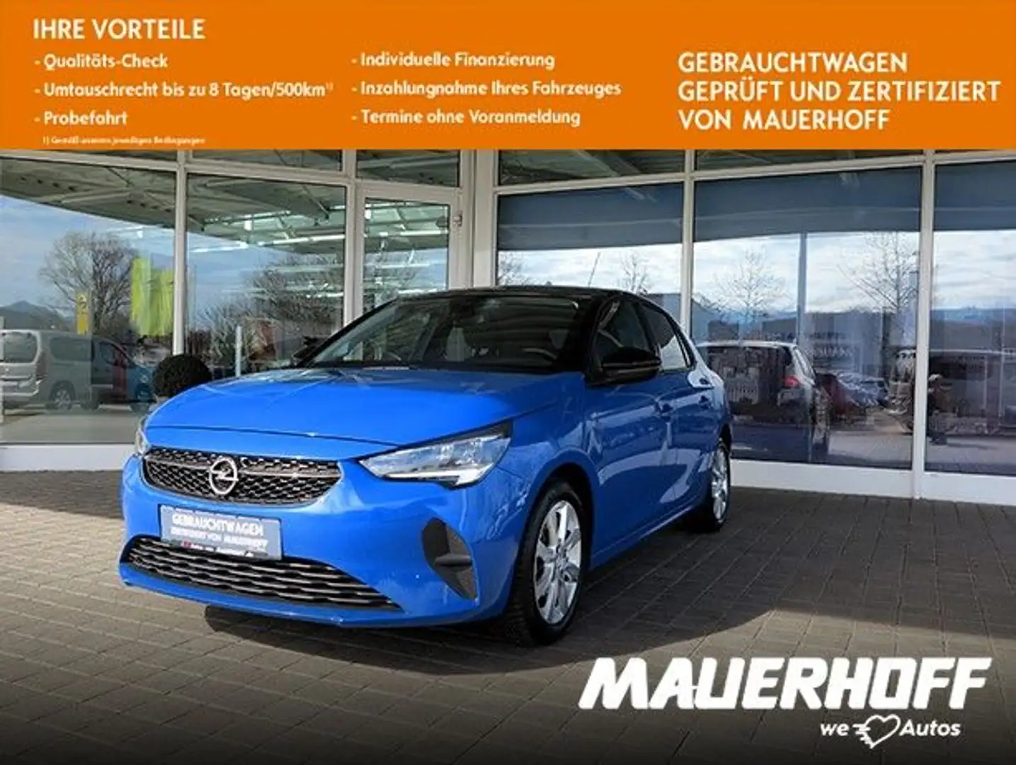 Opel Corsa F Edition | Navi | PDC | Kamera | HSA Bleu - 1