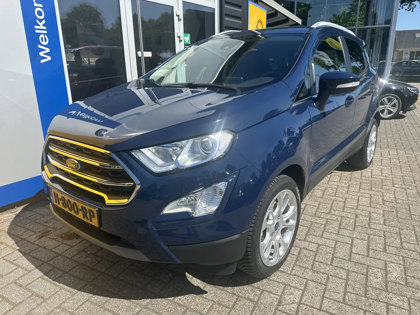 Ford EcoSport 1.0 125PK Titanium | STOEL-, STUUR- EN VOORRUIT VE Blauw - 2