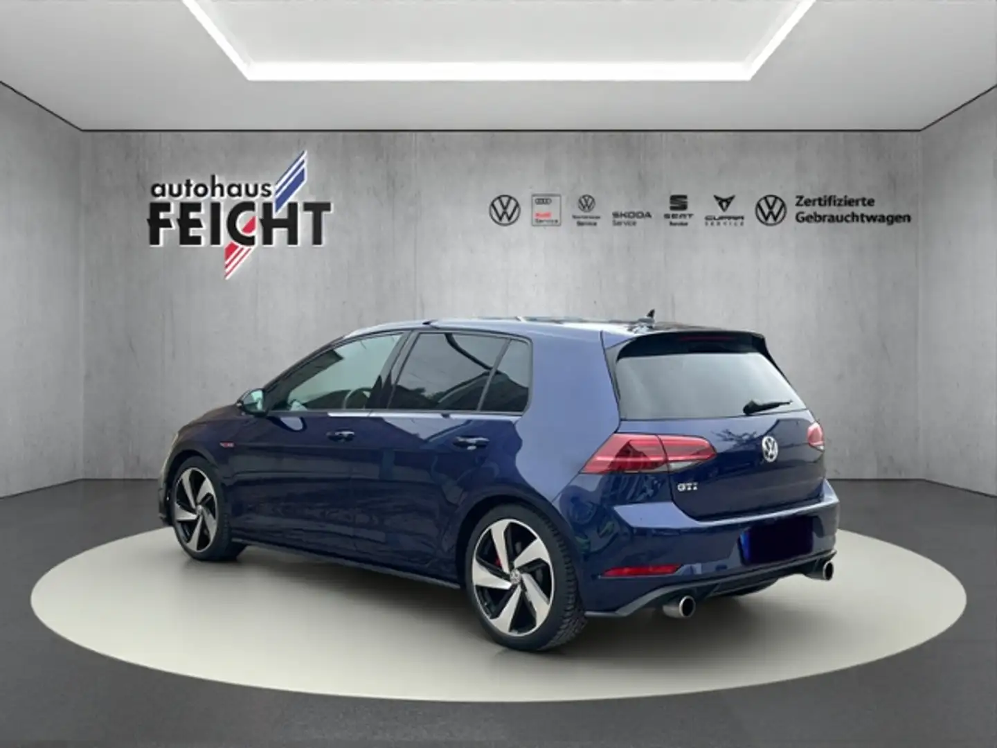 Volkswagen Golf VII GTI 2.0 TSI LED+NAVI+AHK+APP-CONN.+ACC Blue - 2