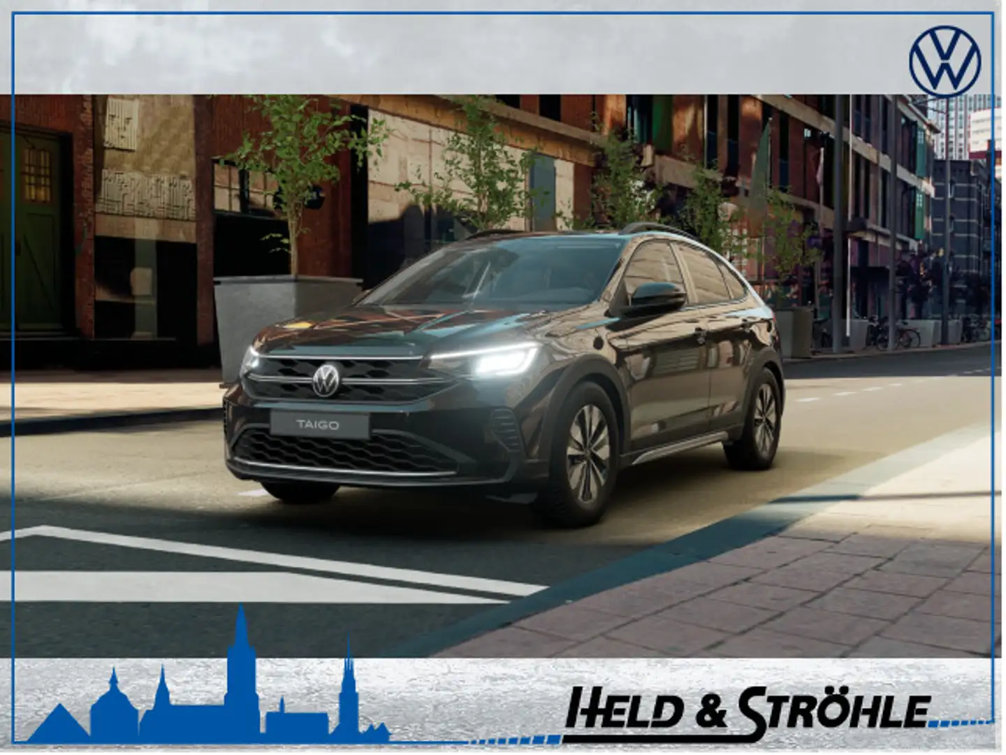 Volkswagen Taigo GOAL 1,0 l TSI AHK Schwarz - 1