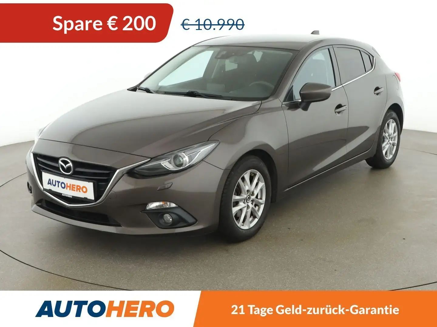 Mazda 3 1.5 Attraction *NAVI*SHZ*TOTWINKEL* Silber - 1