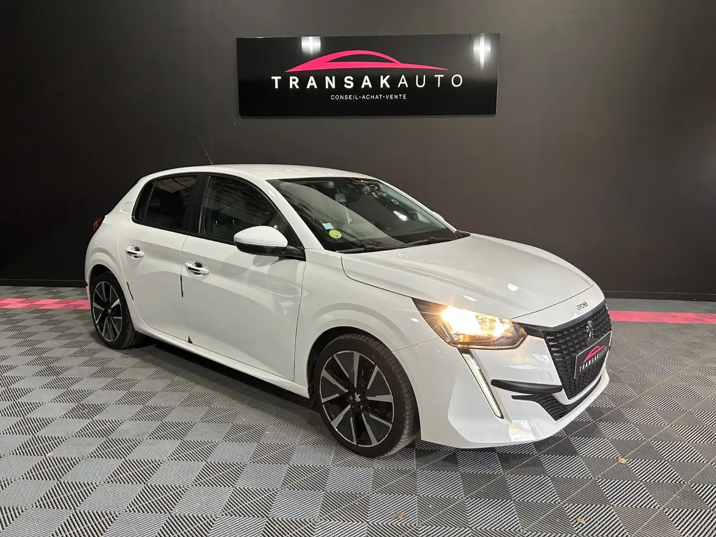 Peugeot 208 208 BlueHDi 100 S\u0026amp;S BVM6 Active Blanc - 1