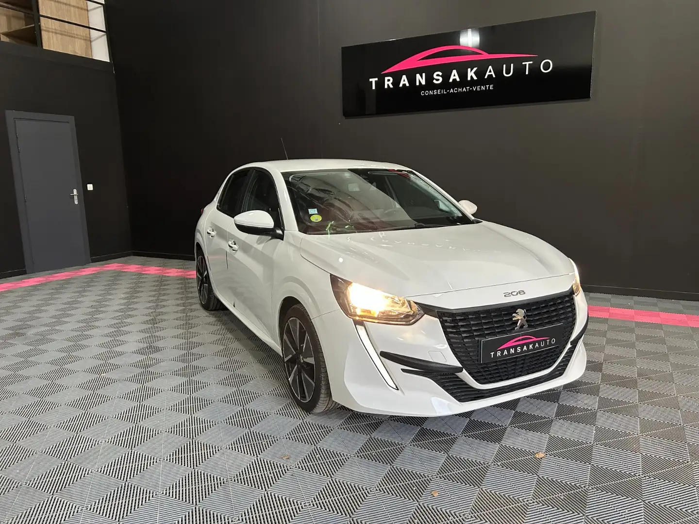 Peugeot 208 208 BlueHDi 100 S\u0026amp;S BVM6 Active Blanc - 2