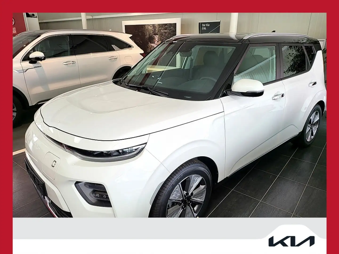 Kia Soul EV 64kWh Long Gold Bianco - 1