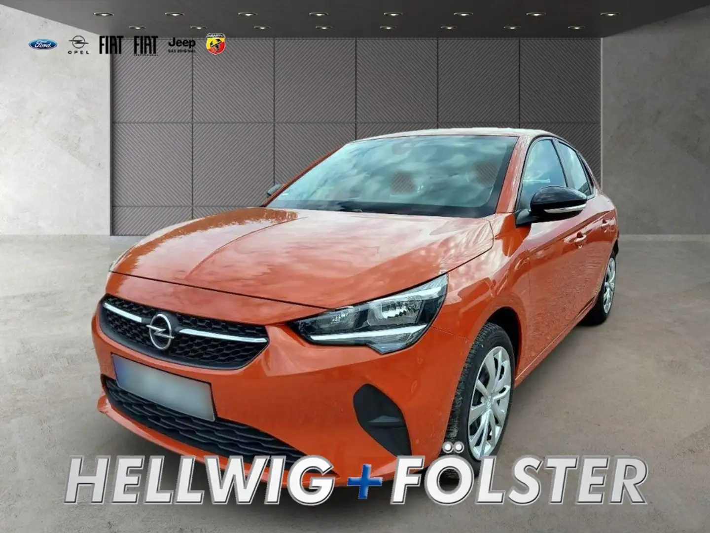 Opel Corsa-e F  Edition 11 kW Charger Keyless Tempomat Orange - 1