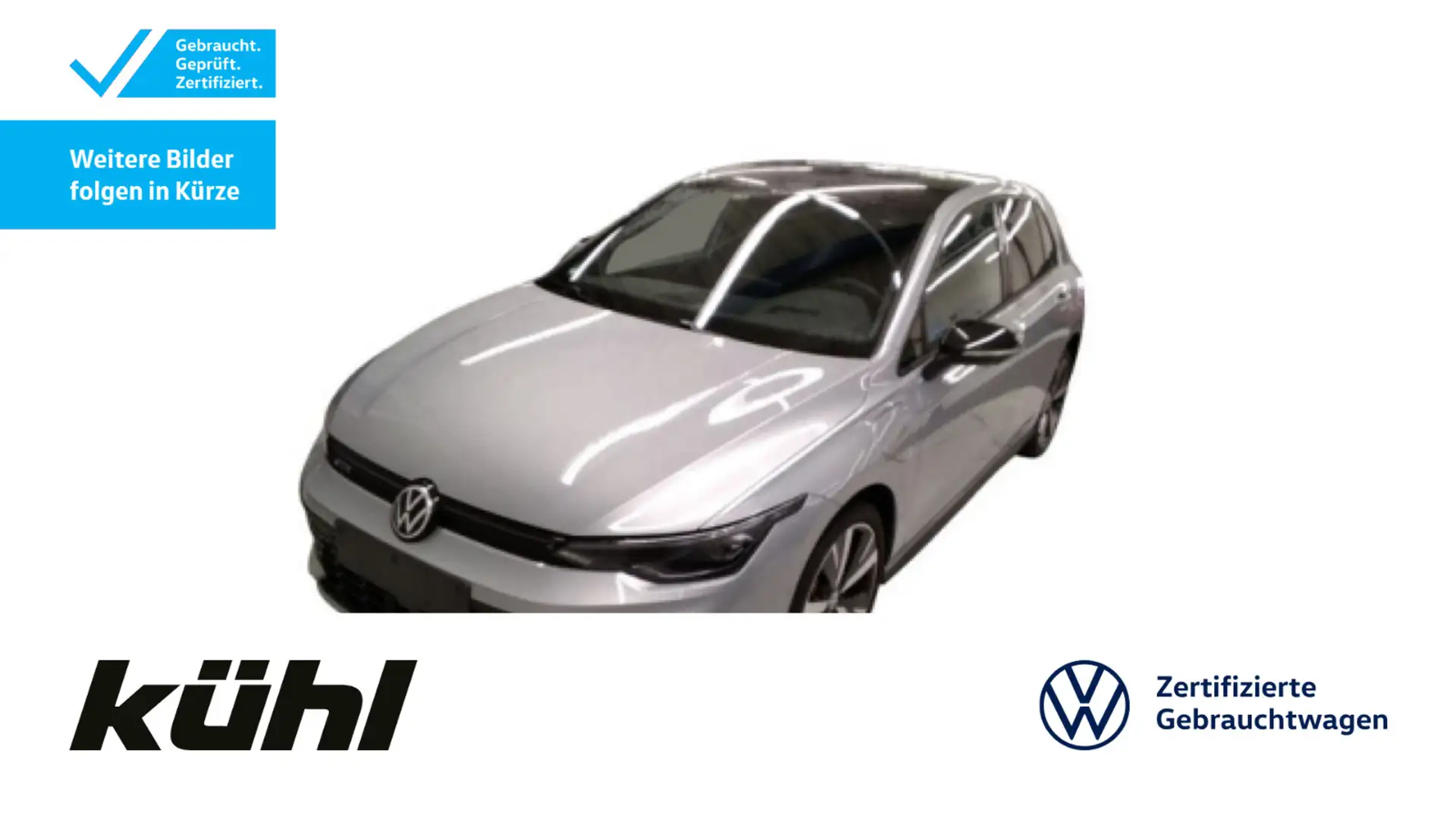 Volkswagen Golf GTE 8 VIII GTE 1.5 TSI DSG IQ.Light/ACC/HuD/360 Silber - 1
