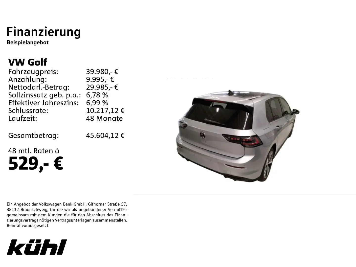 Volkswagen Golf GTE 8 VIII GTE 1.5 TSI DSG IQ.Light/ACC/HuD/360 Silber - 2