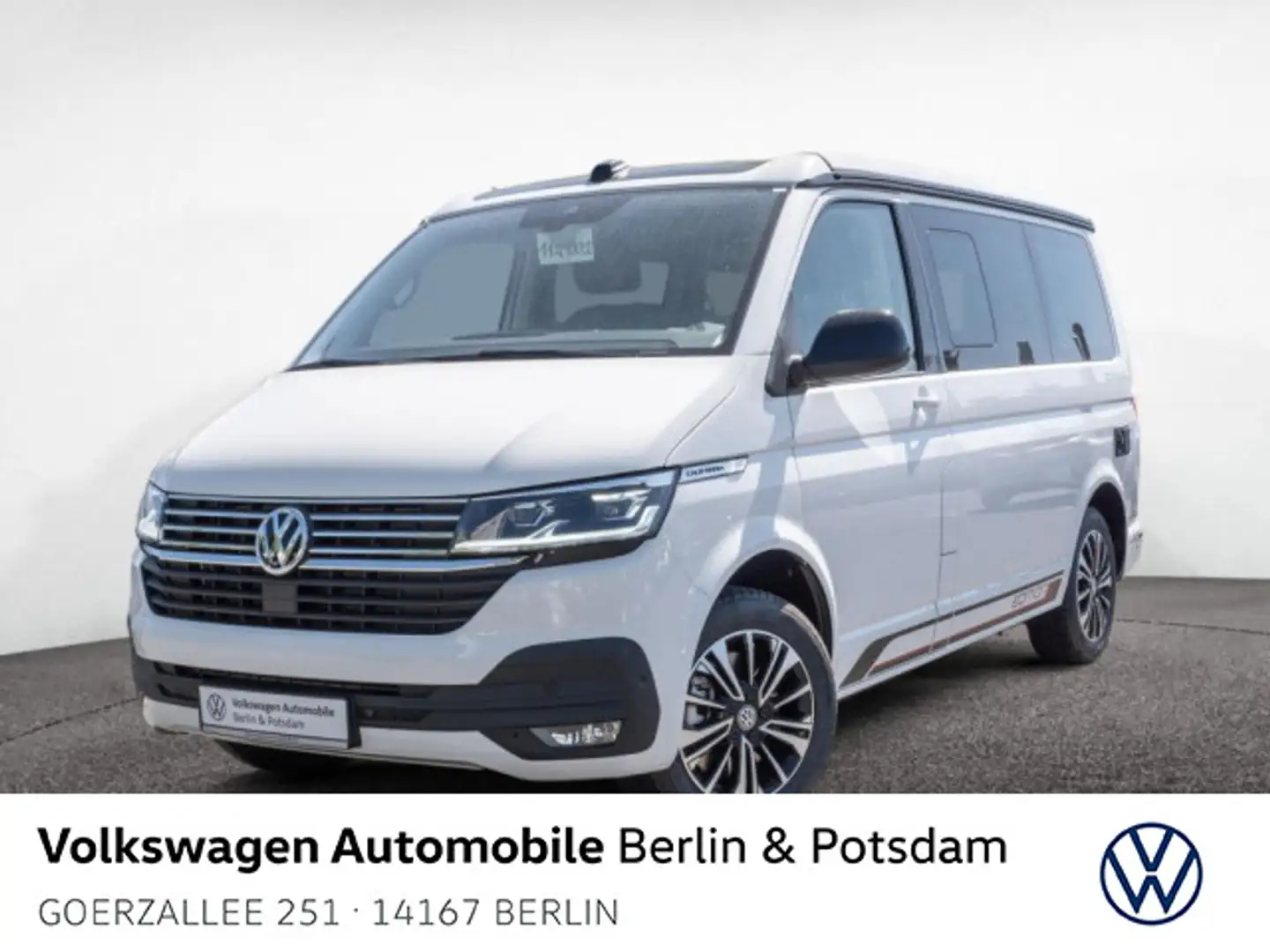 Volkswagen T6.1 California 2.0 TDI DSG Ocean Edition Navi S Weiß - 1