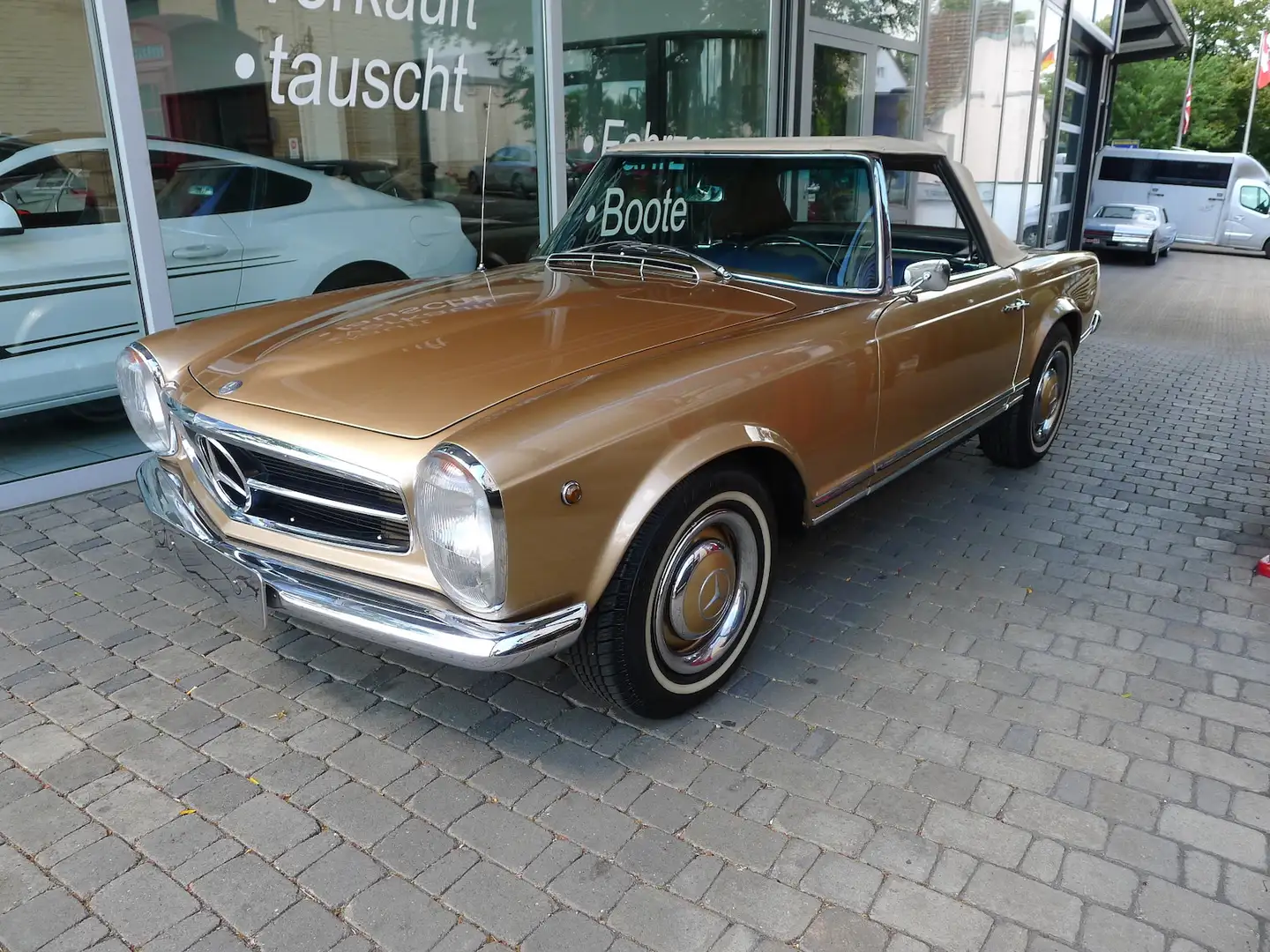 Mercedes-Benz 230 SL Pagode/5-Gang-Schaltgetriebe/beide Dächer Goud - 2