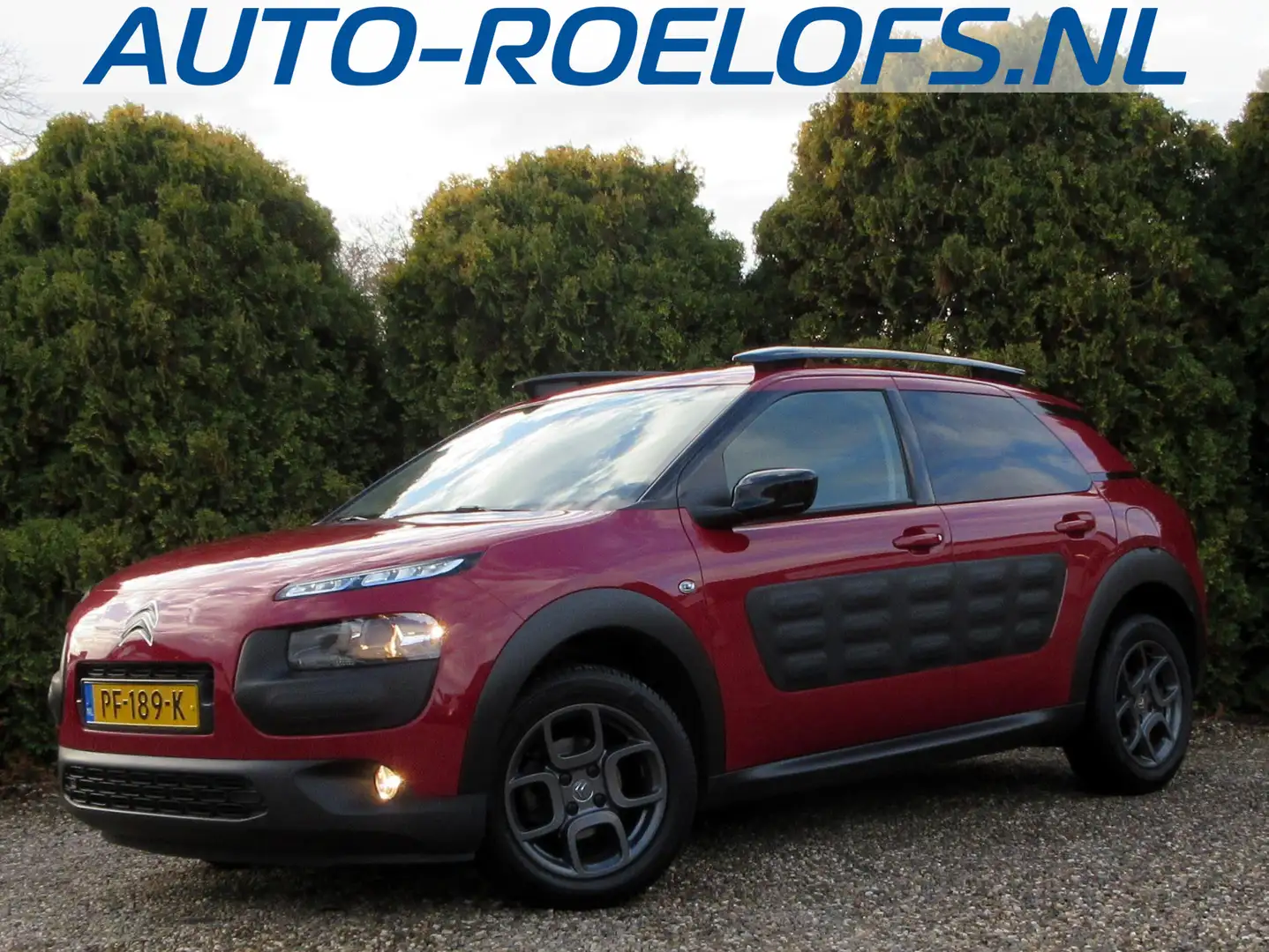 Citroen C4 Cactus 1.2 PureTech Shine *Navigatie*Trekhaak* Rood - 1