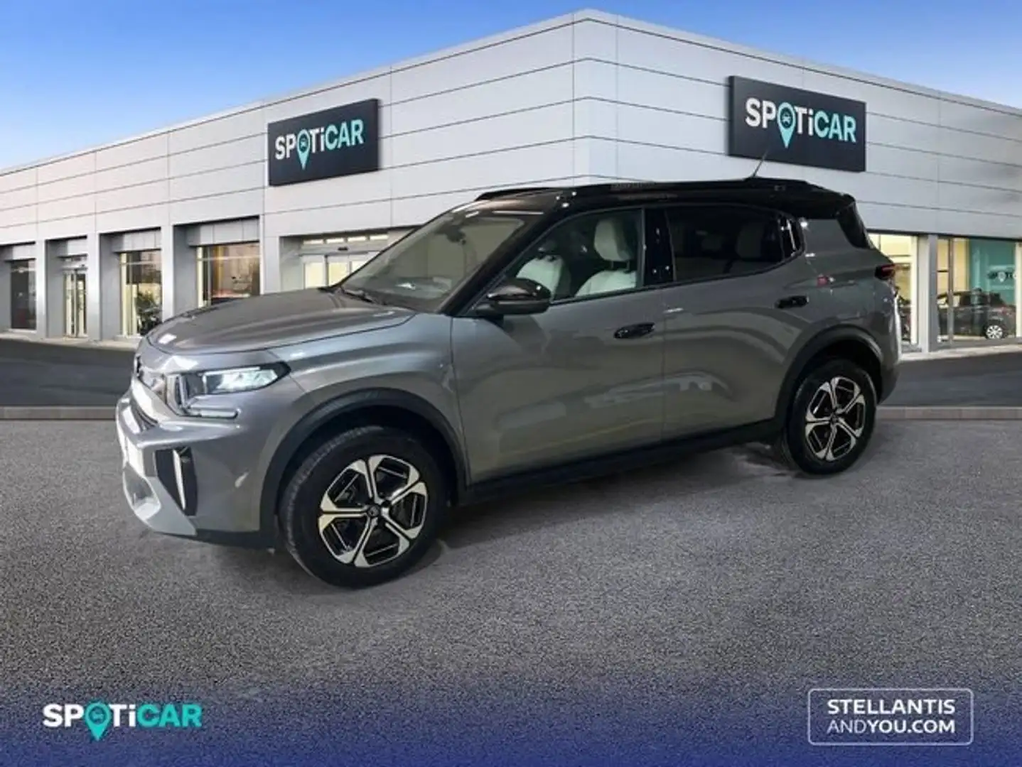 Citroen C3 Aircross Hybrid 145 ë-DCS6 Max Gris - 1