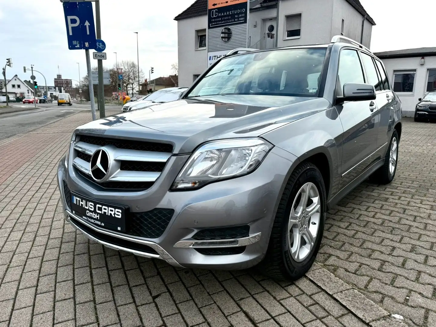 Mercedes-Benz GLK 200 E-Hecklappe/Unfallfrei Gris - 1