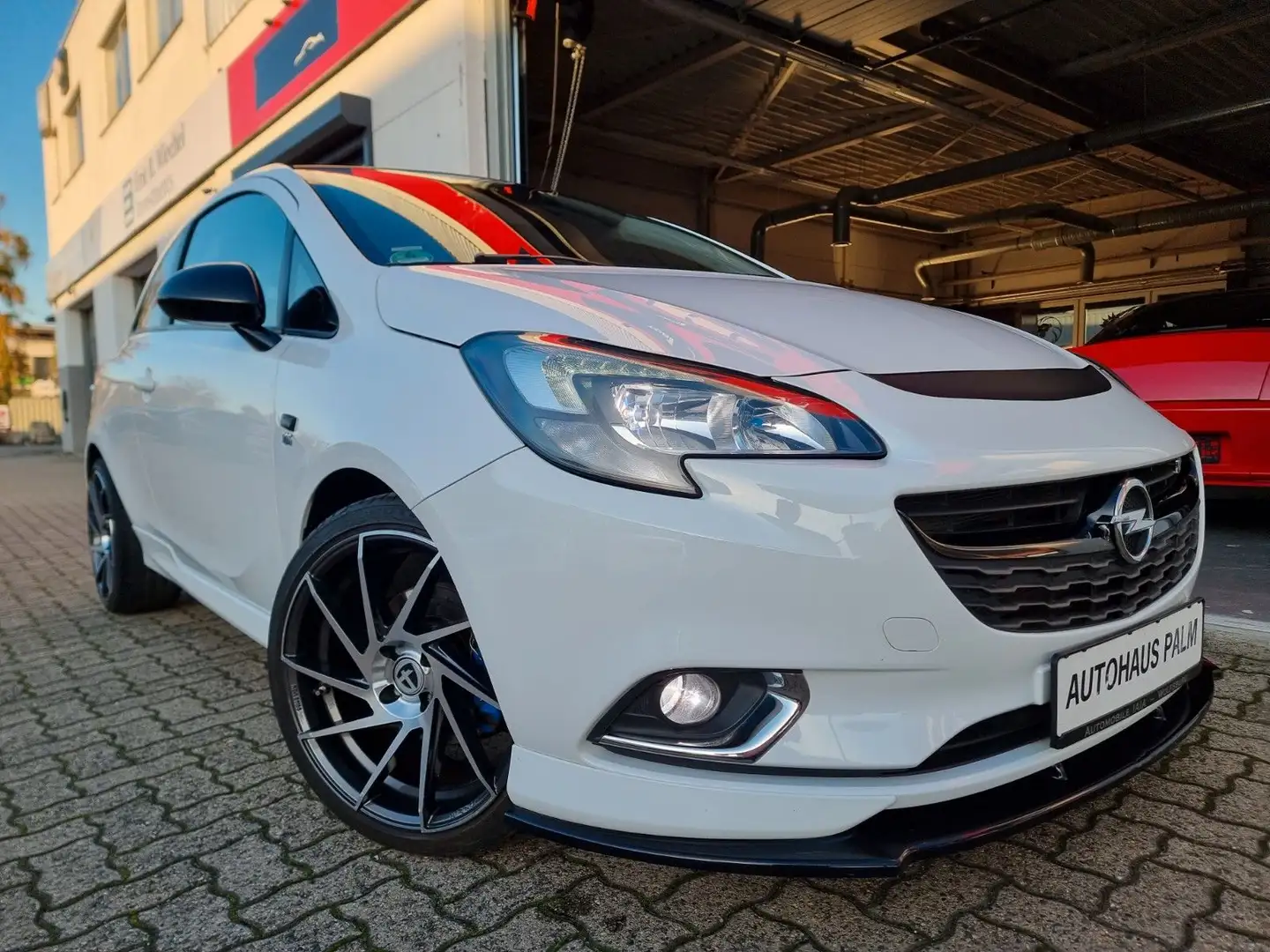 Opel Corsa E Color Edition OPC -Line Exterieur/ Inter Weiß - 2