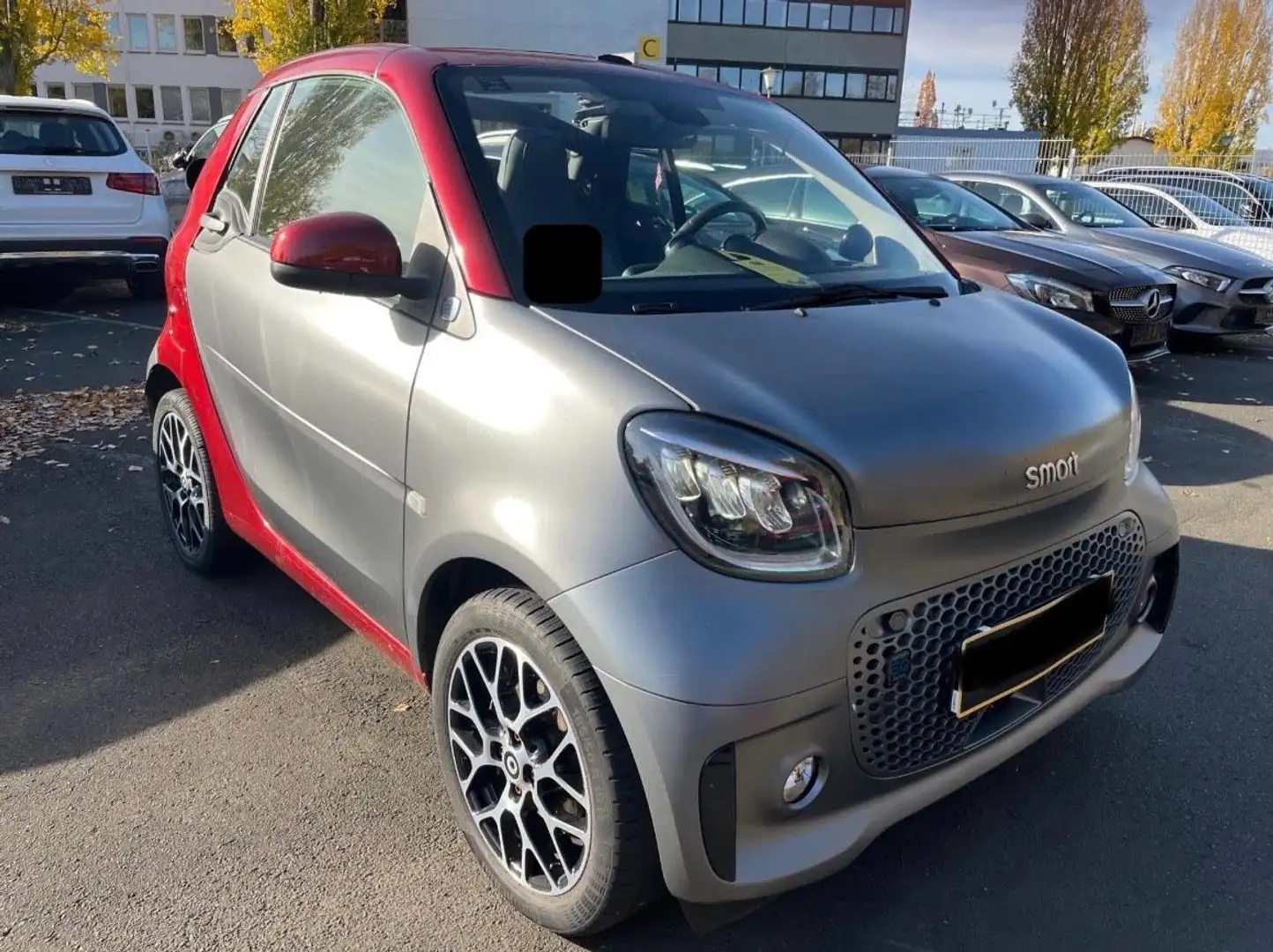 smart forTwo 22kW EXCLUSIVE LED NAVI CAM PDC GRAU MATT Grau - 1