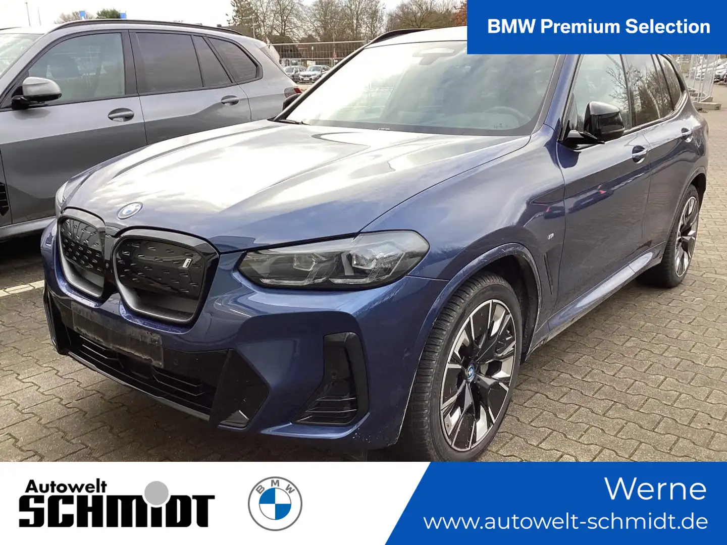 BMW iX3 IMPRESSIVE + GARANTIE-bis-12.2028 Blau - 1
